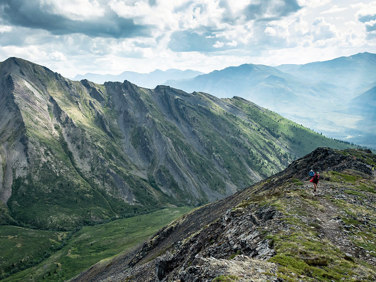 Gold Rush Tour includes hiking in the stunning Tombstone Territorial Park in Yukon