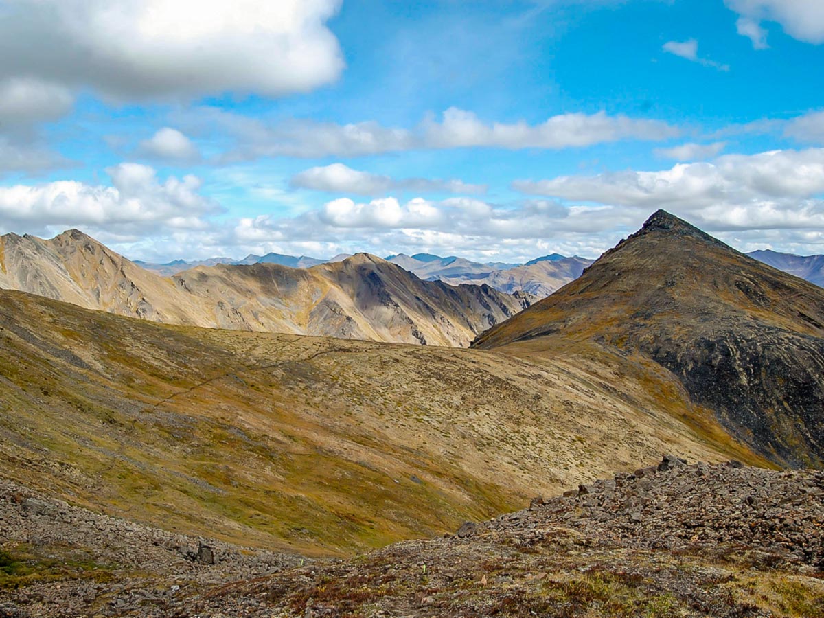 Beautiful views seen on a trekking in Tombstones tour with a guide