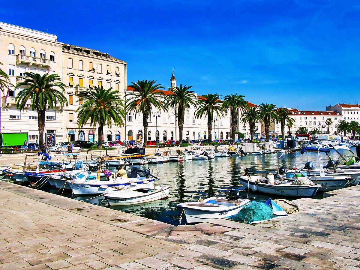 Split visited on 5-day Sailing Adventure in Croatia