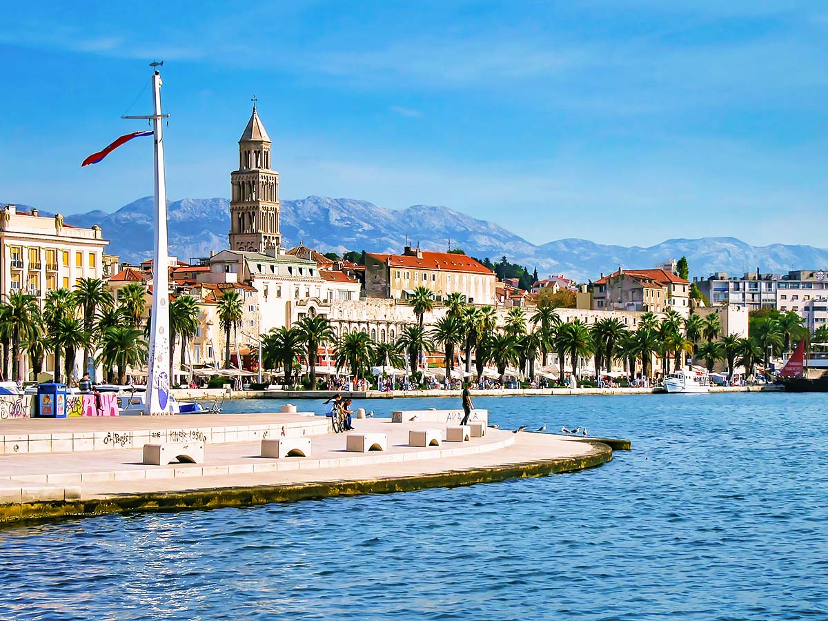 Split Marina where 5-day Sailing Adventure in Croatia starts