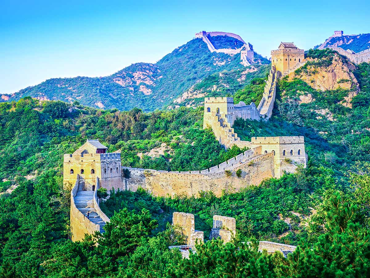 The Great Wall is the most important monument in China and can be visited on Walking the Great Wall Tour