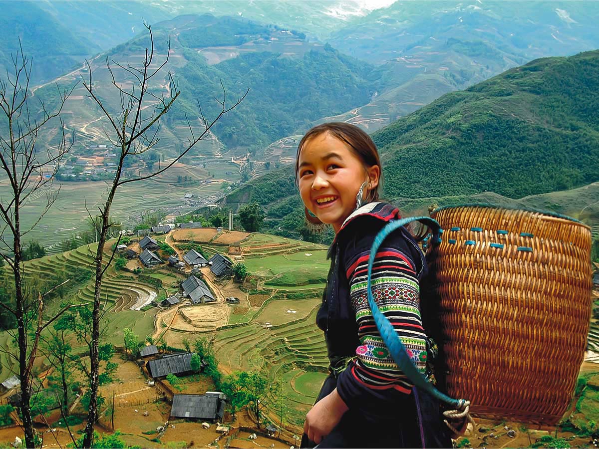 Ethnic Vietnamese girl met on Vietnam Active Adventure Tour