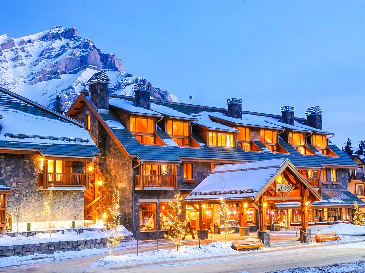 Fox Hotel and Suites in Banff will be your home for first 3 days of the ski trip