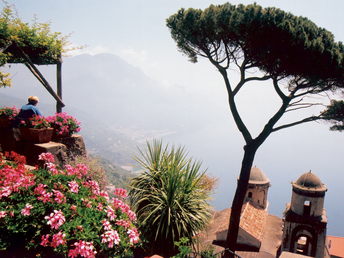 Stunning coastal views on self guided Amalfi and Capri walking tour in Italy