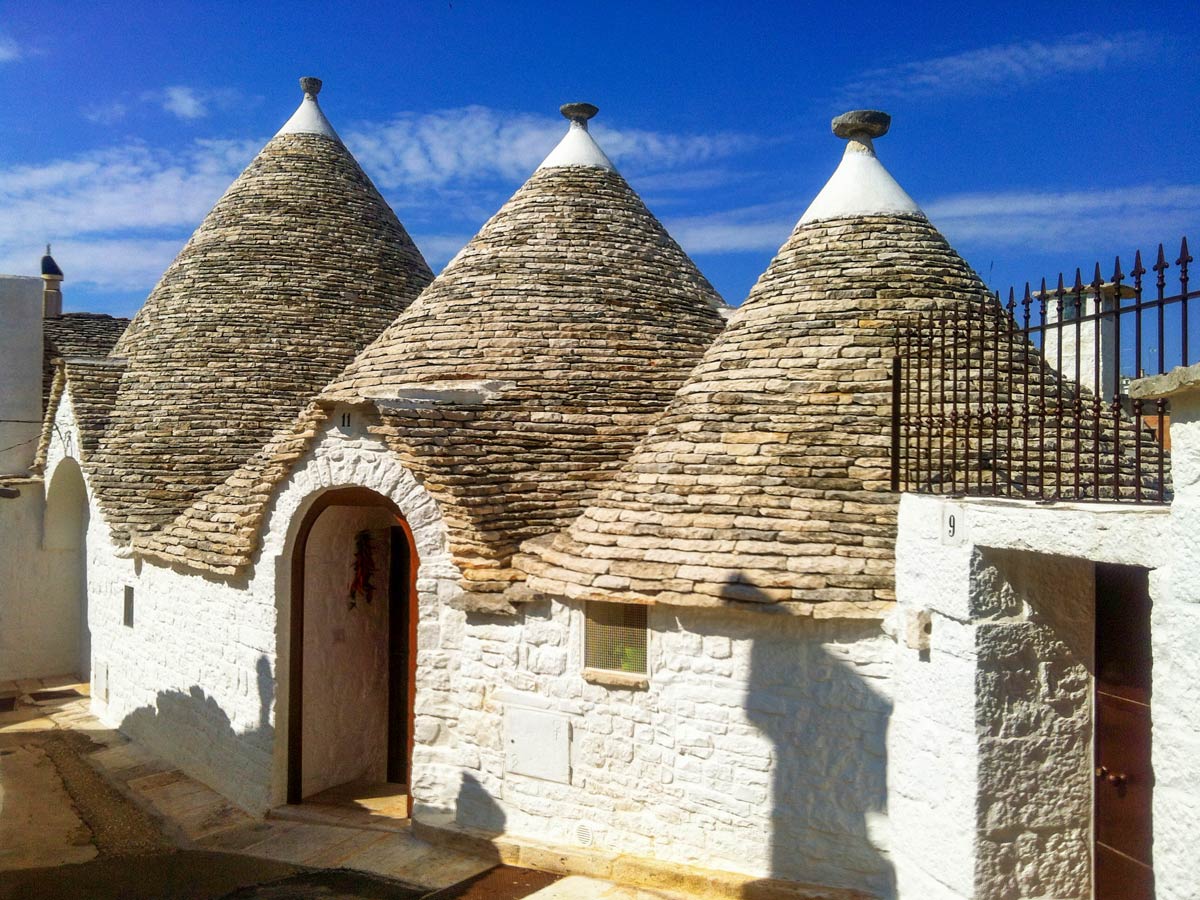 Beautiful Puglian architecture seen on self guided Puglia biking tour