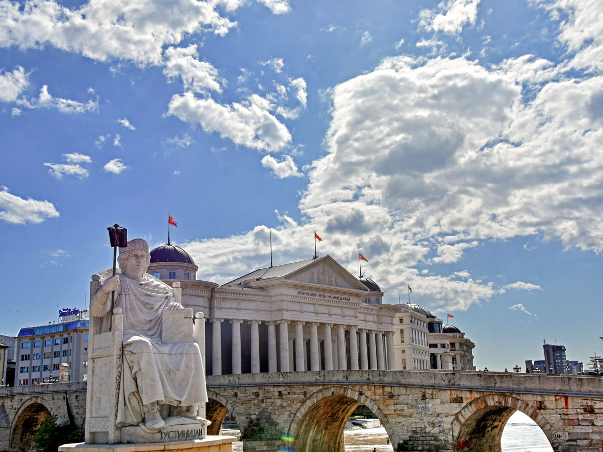 Archaeological Museum in Skopje that you get a chance to visit on Grand Macedonia Hiking Tour