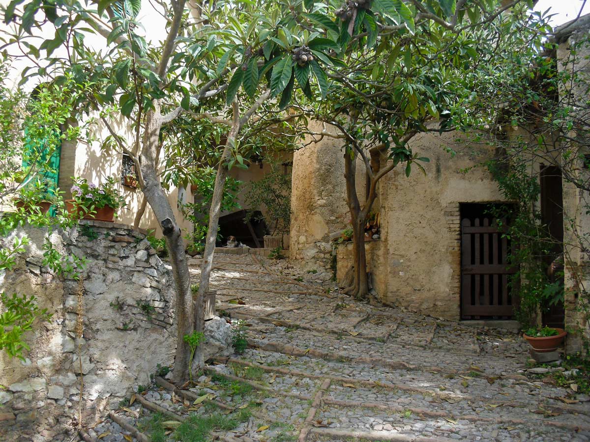 Beautiful Italian architecture as seen on self guided walk of St Francis Assisi Spoleto