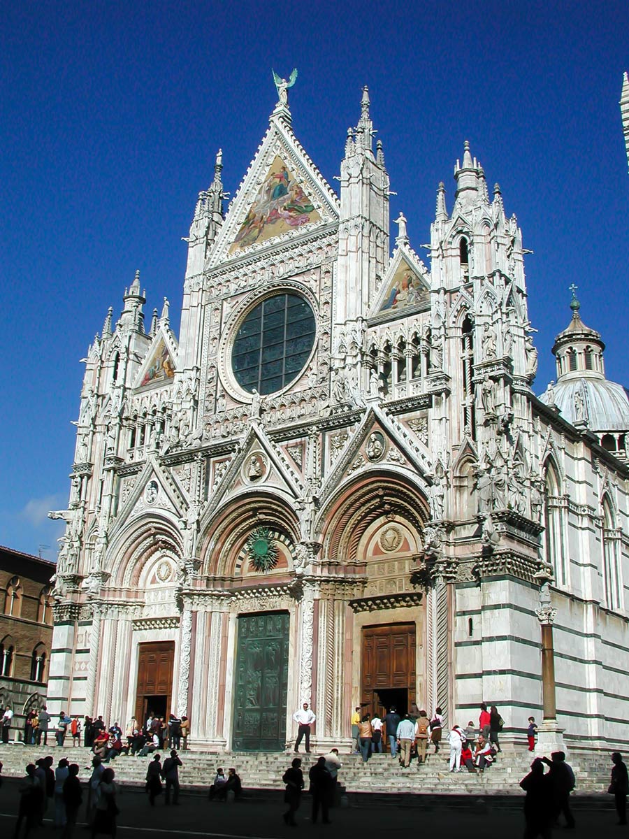 Beautiful cathedral in TuscanyItaly