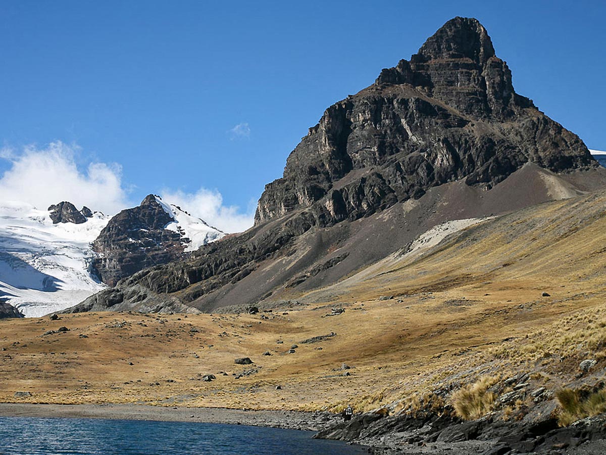 One of numerous beautiful peaks approached on Cordillera Real trek