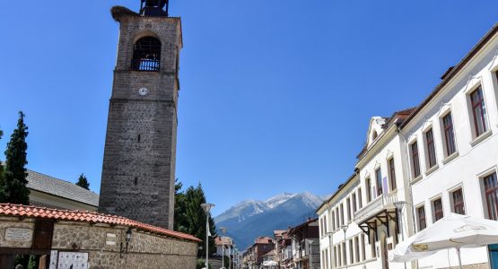 Hiking with the Gods tour includes visiting Bansko town in Bulgaria