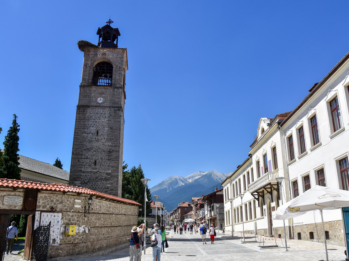 Hiking with the Gods tour includes visiting Bansko town in Bulgaria