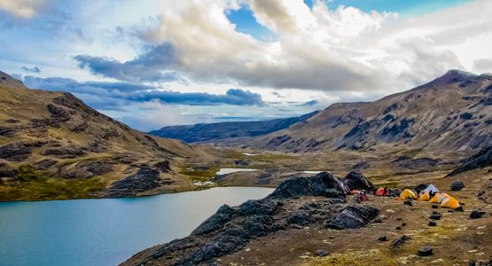 Trekking in the Cordillera Apolobamba