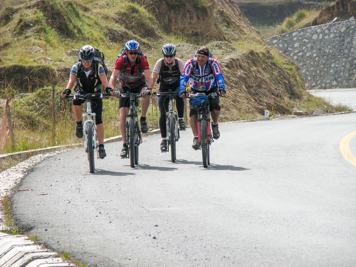 Biking to Amnye Machen Base Camp in Tibet