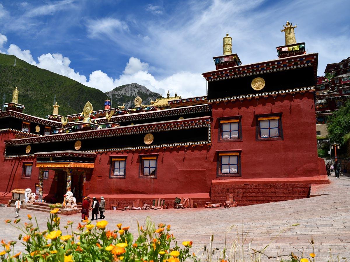 Dege Printing House in West Sichuan Tibet