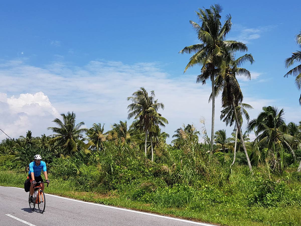 Beautiful Trans Borneo road bike tour Malaysia