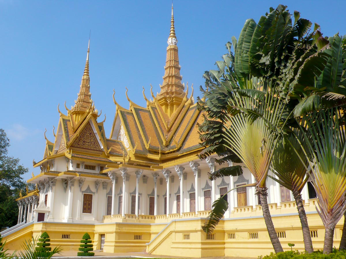 Royal Palace complex at Phnom Penh