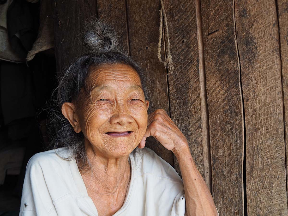 Woman met at Ban Na Village