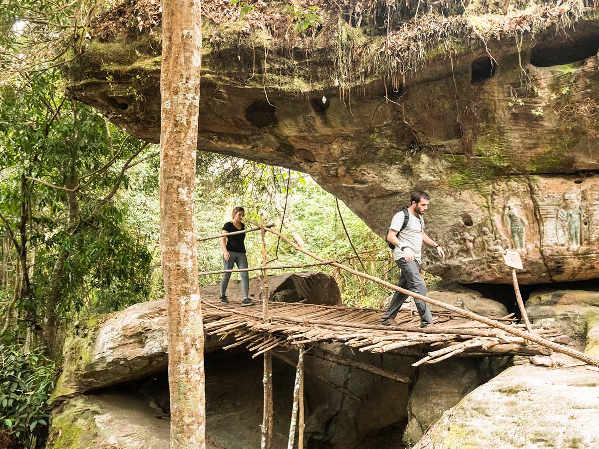 Trekking in Phnom Kulen Mountain