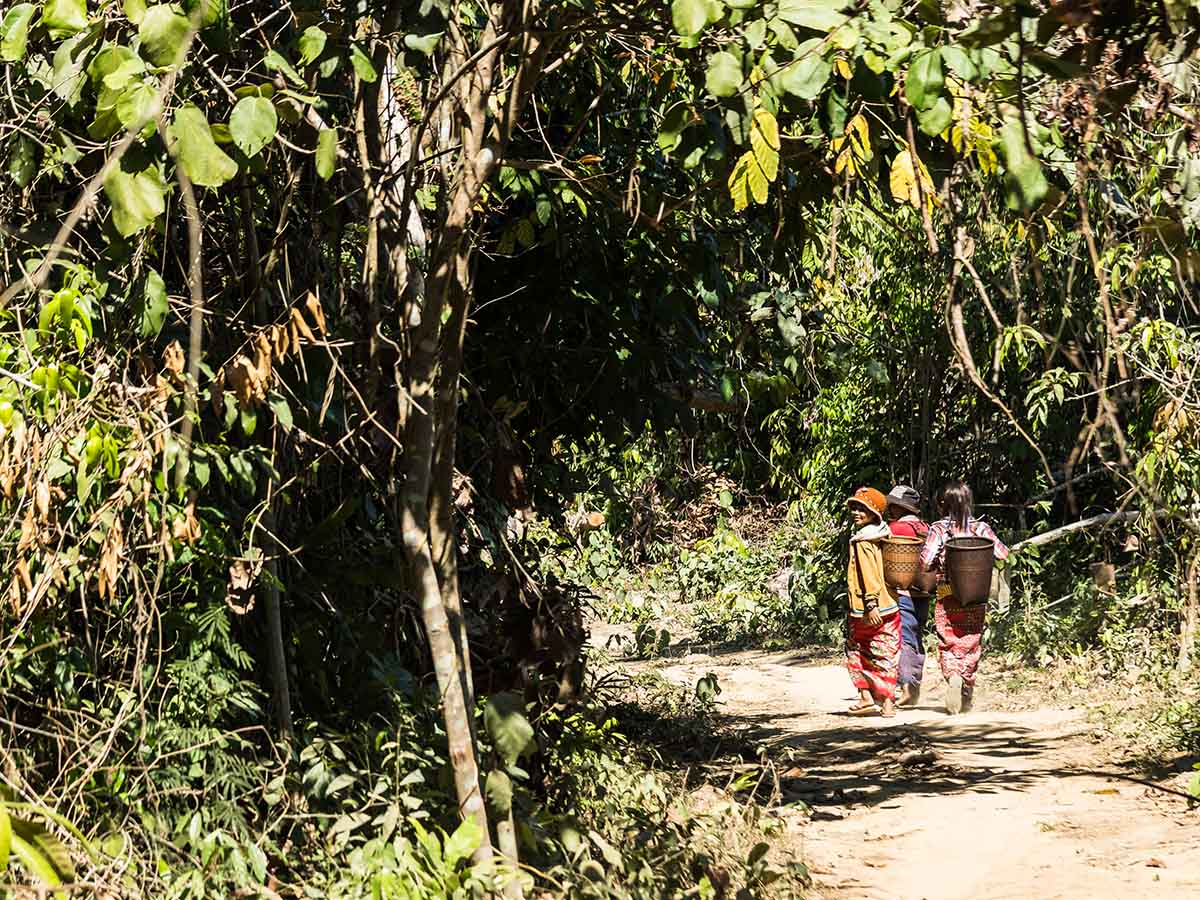 Locals met while on guided tour in Cambodia