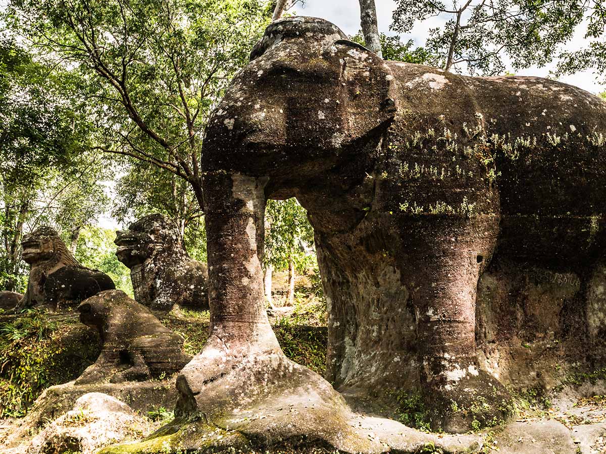 Trekking in Phnom Kulen Mountain guided tour