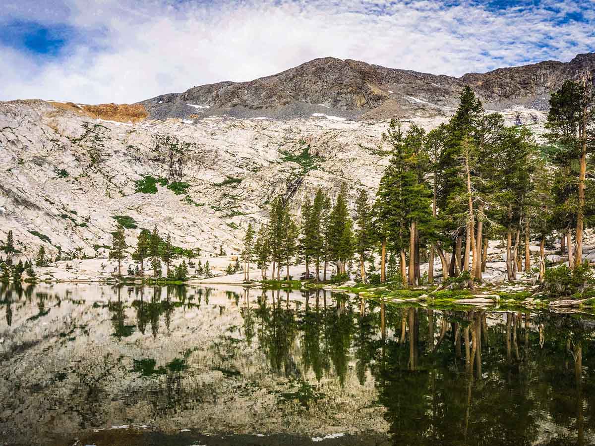 Alpine Lakes in High Sierra Mountains (California)