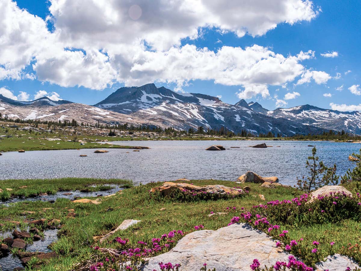 Views from Grand Yosemite Traverse in California