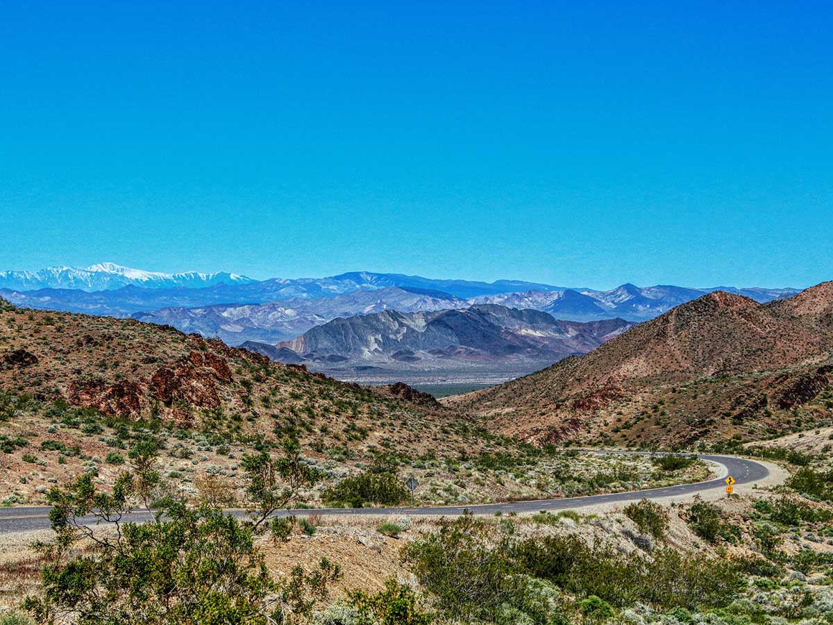 Road in Sierra Nevada