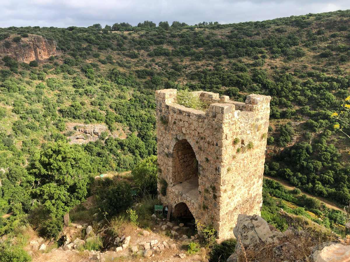 Remains of the fort at Monfort