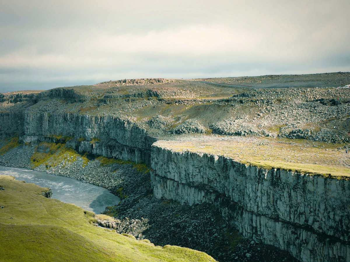 Stunning views in Iceland, seen during coast to coast trek