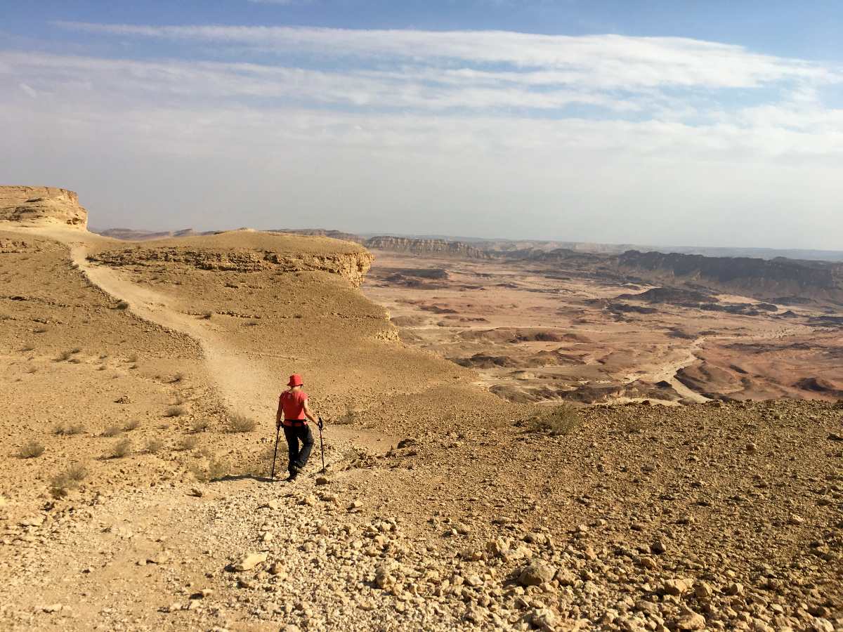 Hiking Above the Crater