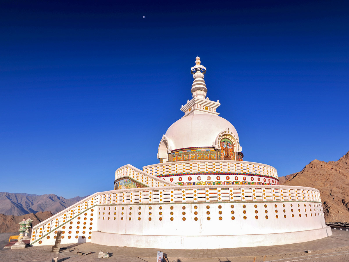 Temple seen along Chits Trek in India