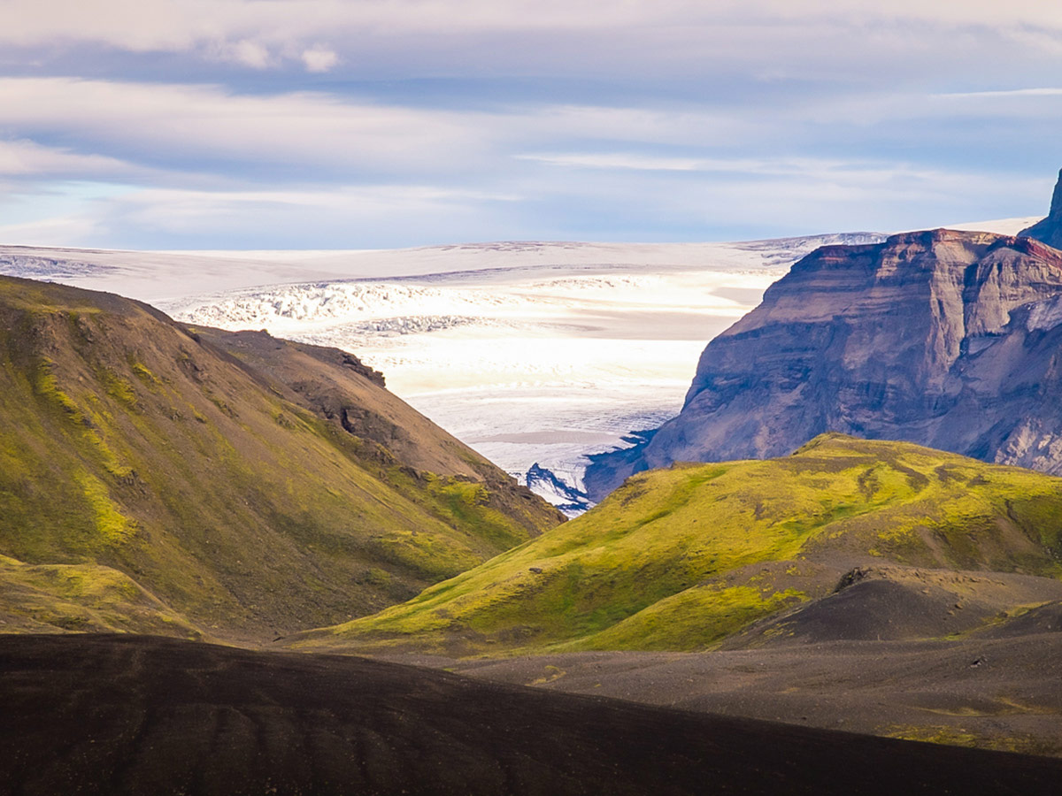 Day 3-Glimpse of the Mýrdalsjökull Glacier