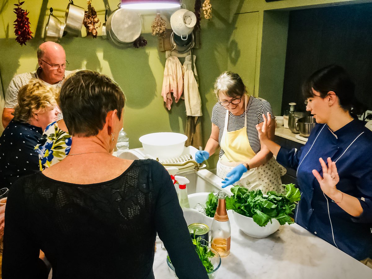 Italian cooking class along Matera and Puglia wlaking tour Italy