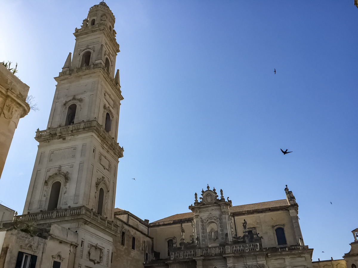 Lecce tower monument Puglia Matera Italy