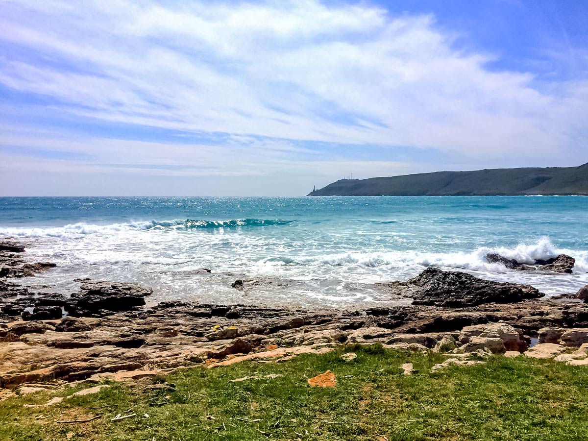 Orte baia sea coastline along Puglia Matera gourmet walking tour Italy