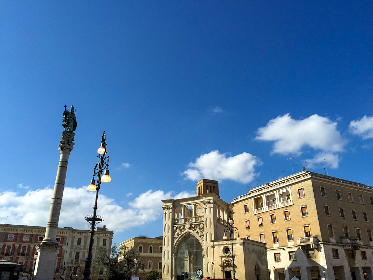 Lecce city bike ride cycling tour Salento Italy