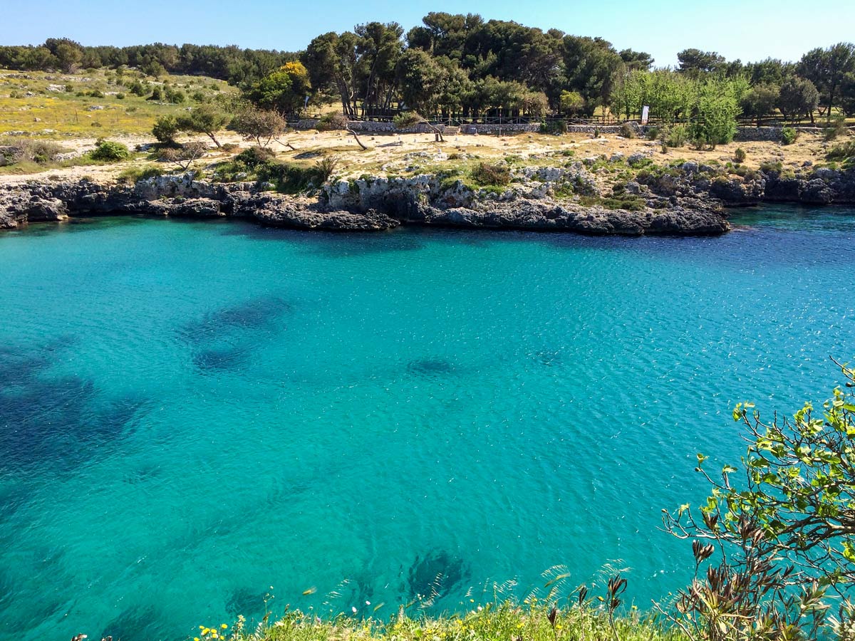Adriatic coast snorkelling turquoise Puglia waters Italy