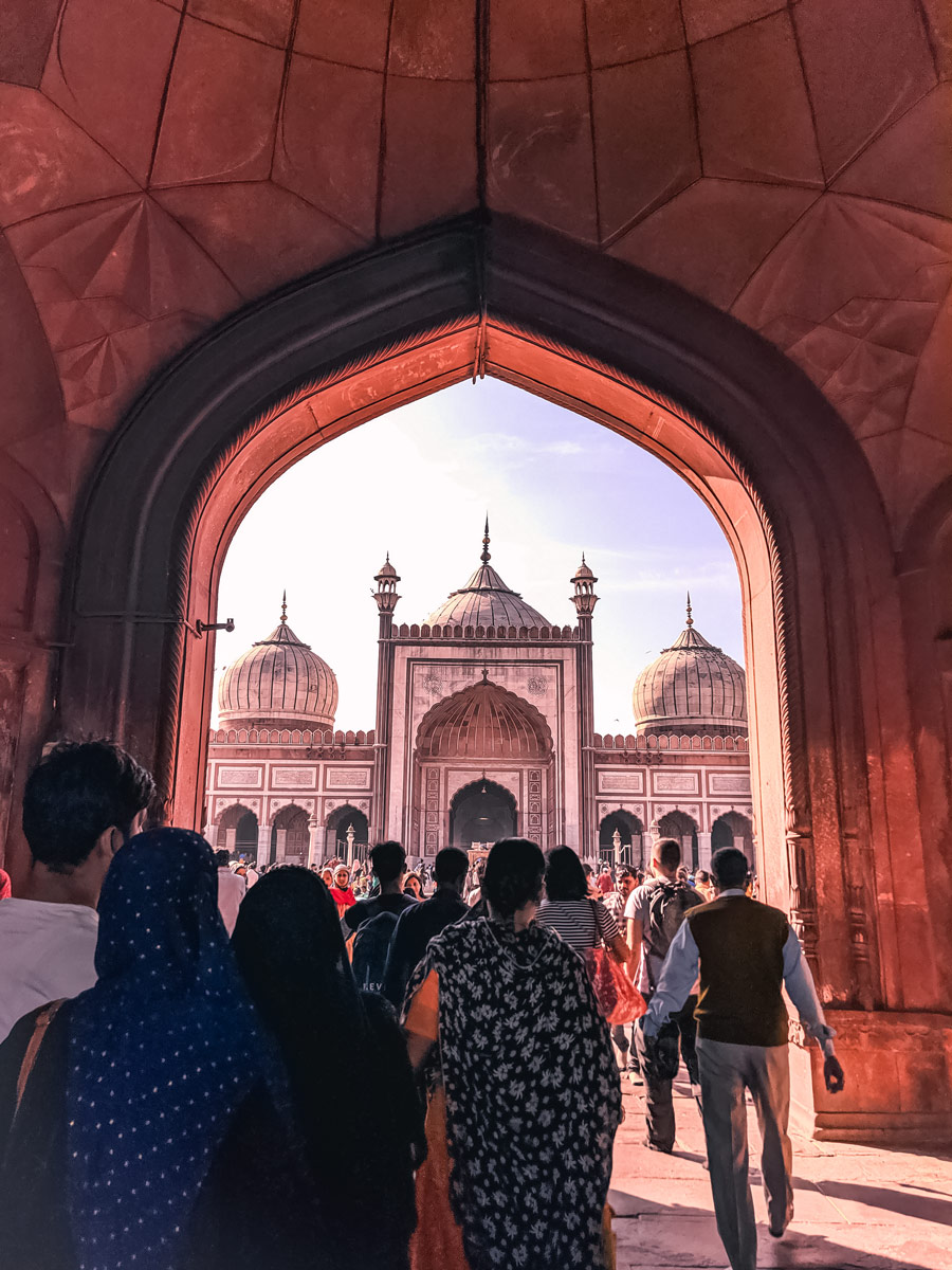 Jama Masjid Chandni Chowk New Delhi India