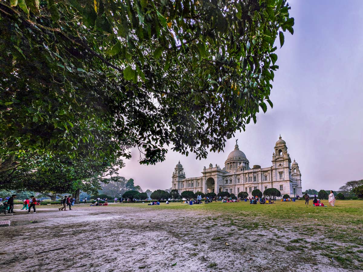 Victoria Memorial Maidan Kolkata West Bengal exploring the exotic east in India