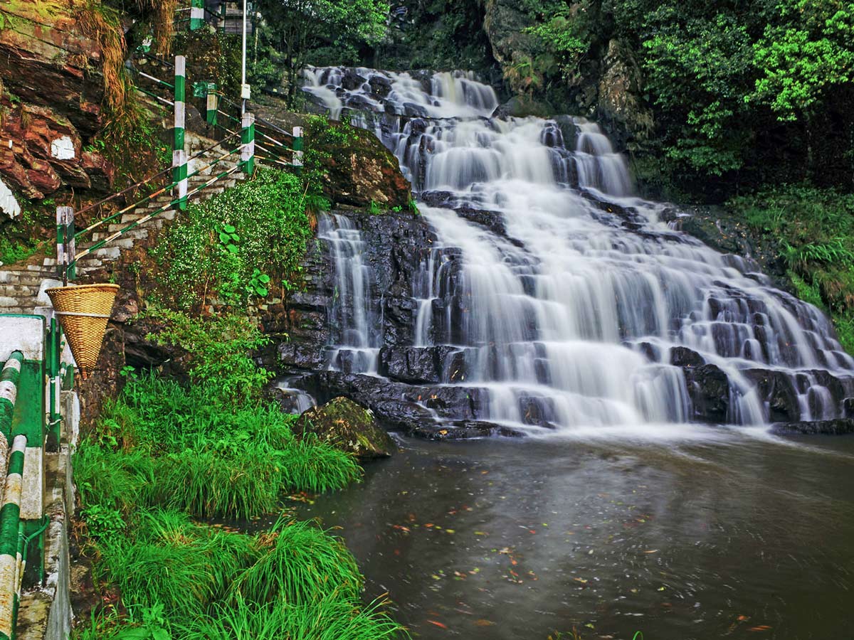 TransIndia Elephant Falls in Meghalaya North East India