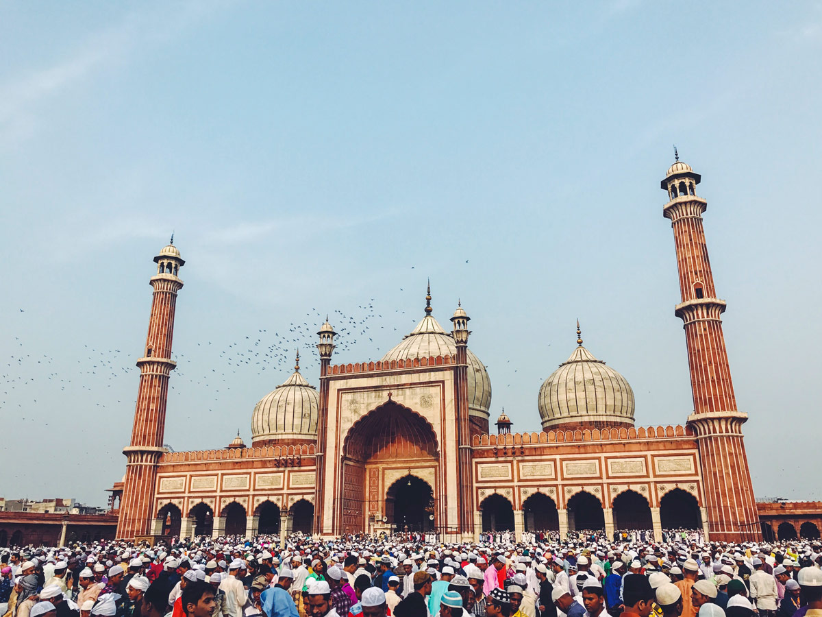 Jama Masjid Chandni Chowk New Delhi India Shimla