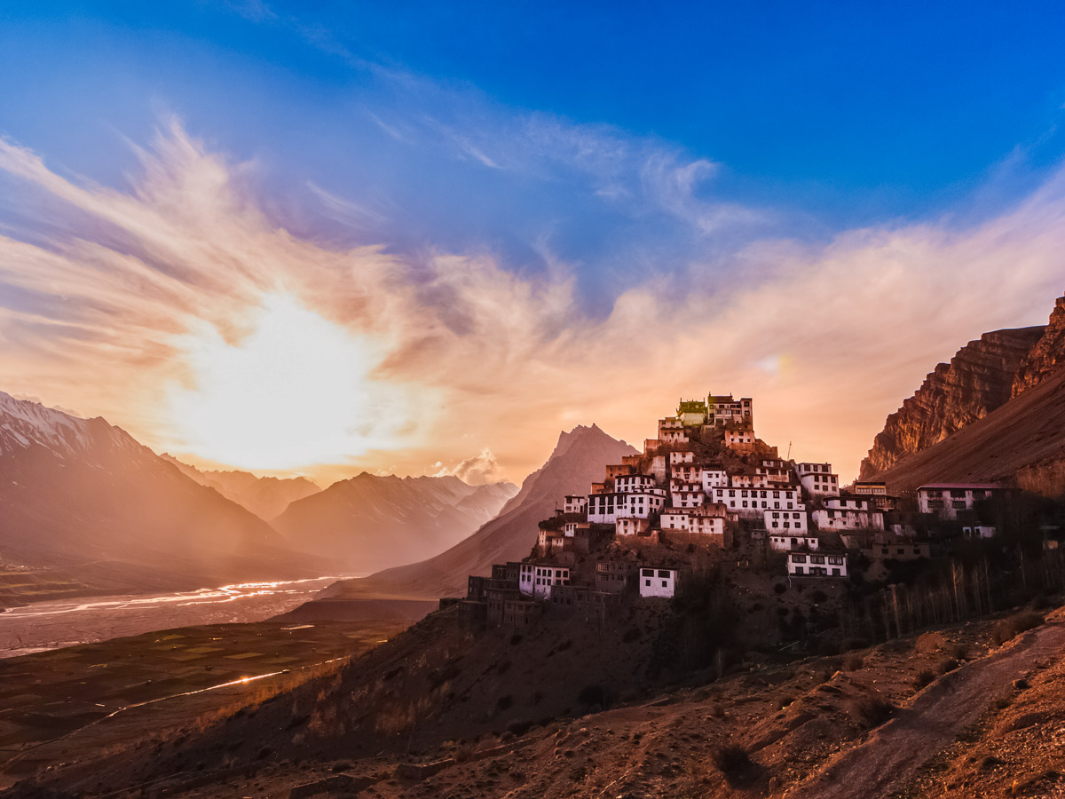 Key Gompa Key Monastery India Lamayuru trekking adventure tour