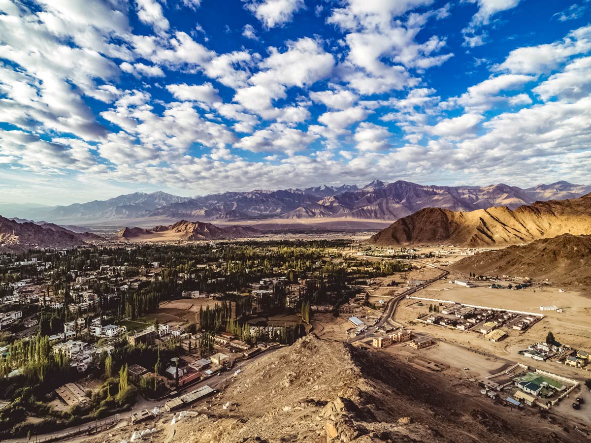 Shanti Stupa Leh India Lamayuru trekking adventure