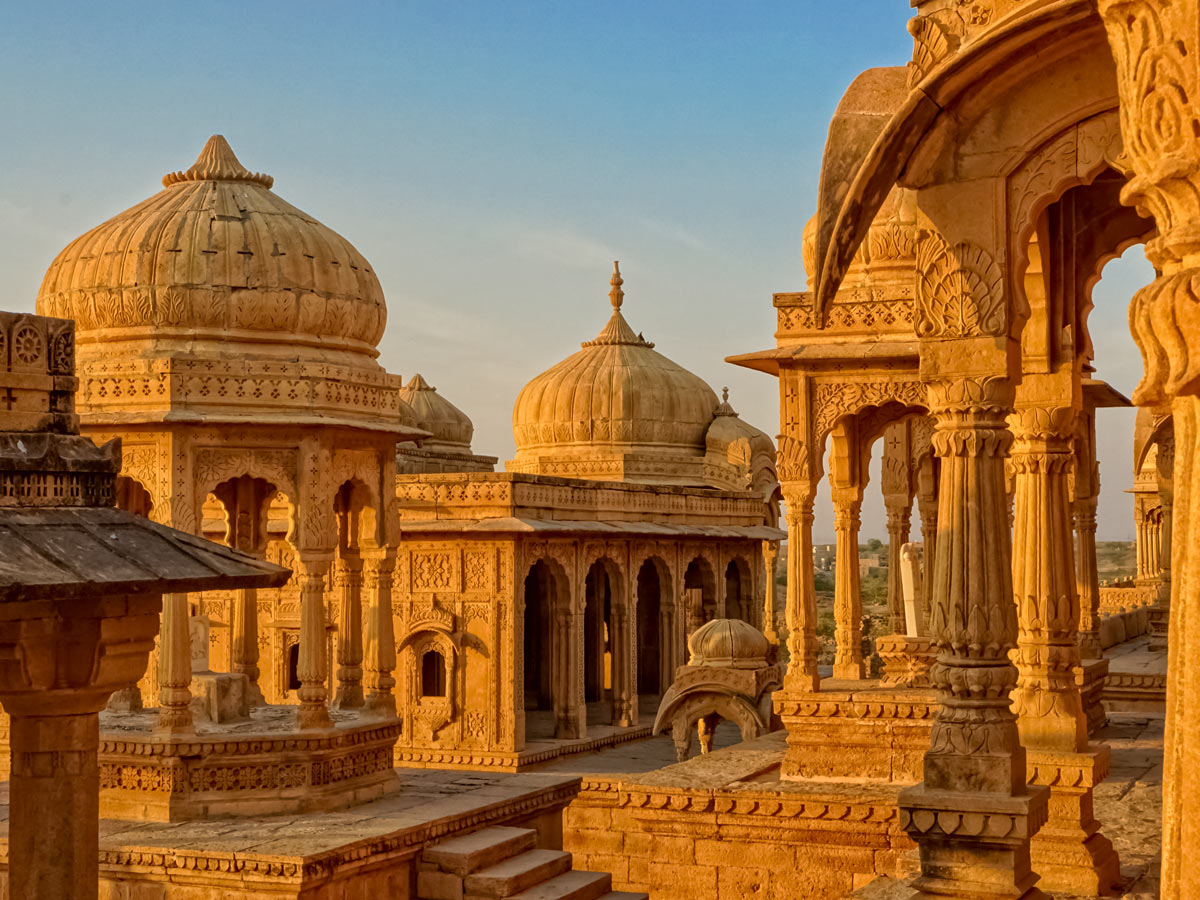 Bada bagh in Jaisalmer golden city India