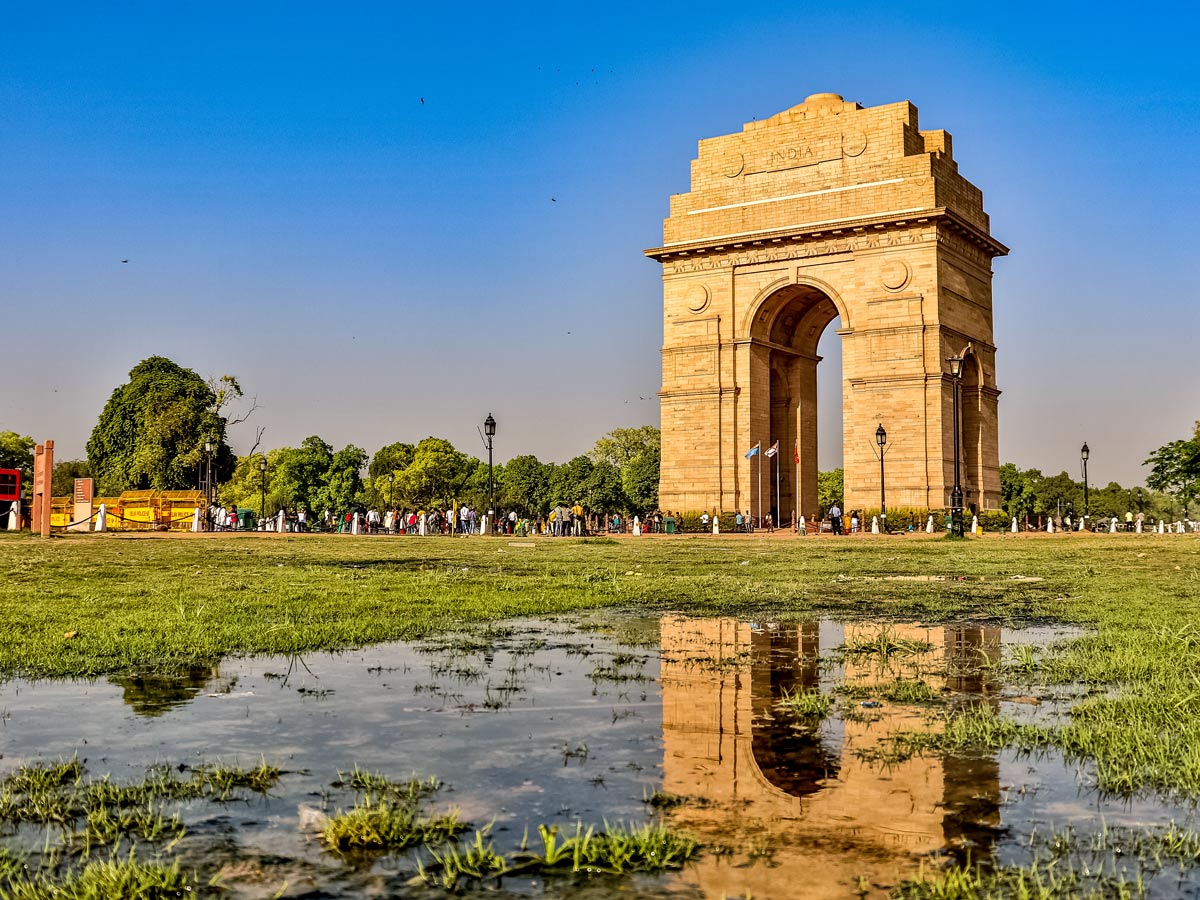 India Gate Delhi India south asia adventure tour