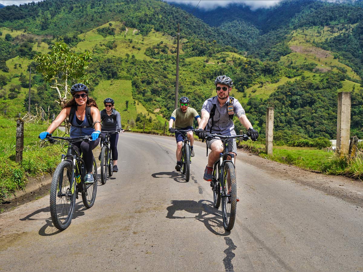 Cycling llanganates biking in the mountains of Peru Ecuador