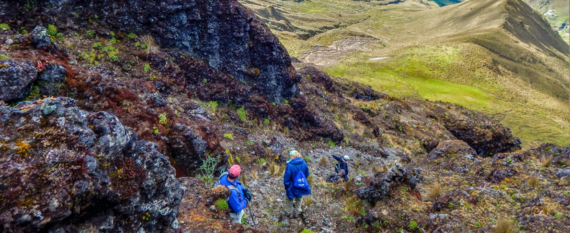 Ecuadorian Andes Volcano Trek