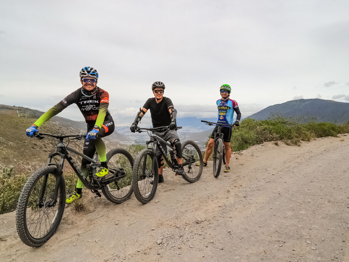 Adventure mountain biking