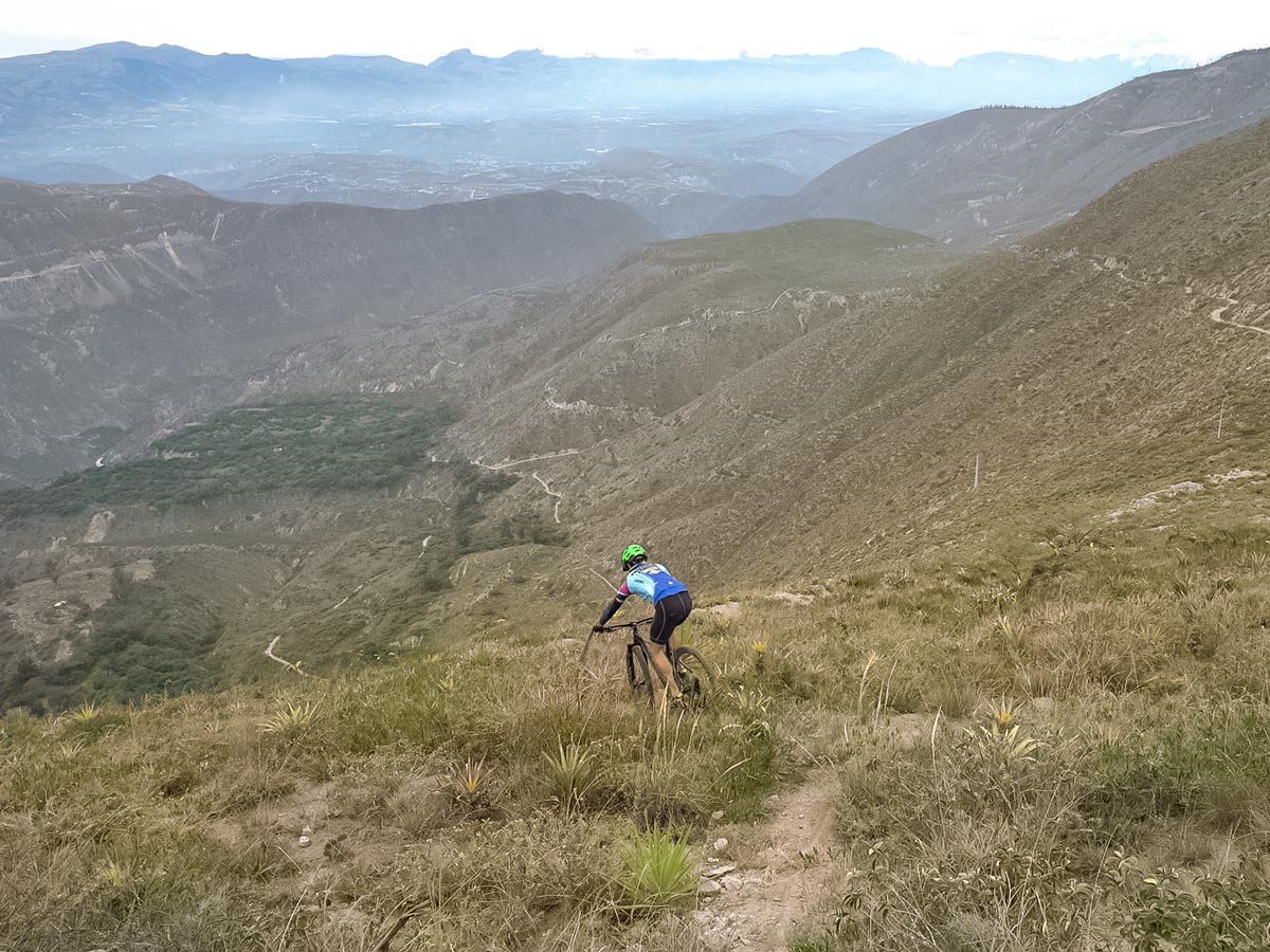 Ecuador rural mountains hills adventure bike tour
