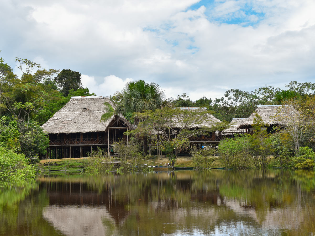 Amazon treehouse cabins camping expedition Peru